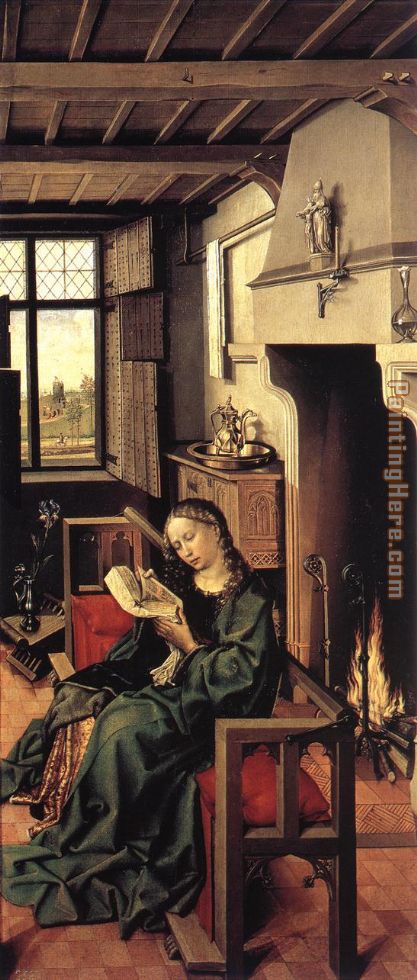 The Werl Altarpiece painting - Robert Campin The Werl Altarpiece art painting
